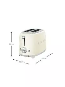 Smeg Kompakt Toaster 50's Style 5 Smeg Kompakt Toaster 50's Style – Bild 3