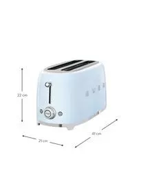 Smeg Langschlitztoaster 50's Style 5 Smeg Langschlitztoaster 50's Style – Bild 3