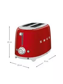 Smeg Kompakt Toaster 50's Style 5 Smeg Kompakt Toaster 50's Style – Bild 3