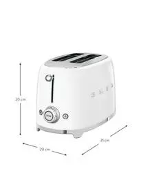 Smeg Kompakt Toaster 50's Style 5 Smeg Kompakt Toaster 50's Style – Bild 3