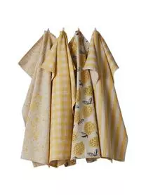 Jotex Baumwoll-Geschirrtücher Salvia, 4er-Set