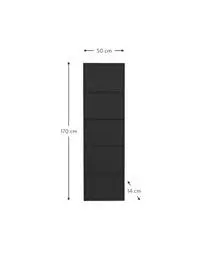 Kare Design Wand-Schuhschrank Caruso Mit 5 Klappfächern 5 Kare Design Wand-Schuhschrank Caruso Mit 5 Klappfächern – Bild 3