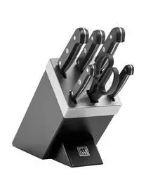 Zwilling Selbstschärfender Messerblock Gourmet, 7-tlg.