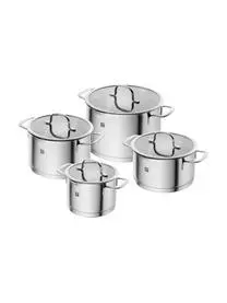 Zwilling Kochtopfset TrueFlow Aus Edelstahl, 4-tlg.
