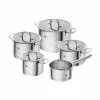 Zwilling Kochtopfset TrueFlow Aus Edelstahl, 5-tlg.