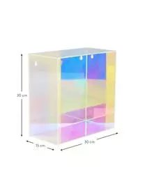 Jotex Irisierendes Wandregal Olli Aus Glas 5 Jotex Irisierendes Wandregal Olli Aus Glas – Bild 3