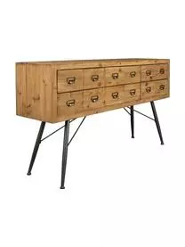 Dutchbone Apotheker-Sideboard Six Mit Schubladen