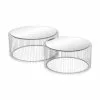 Kare Design Couchtisch-Set Wire Mit Glasplatte, 2-tlg. -Broste Copenhagen Geschaft 1687771