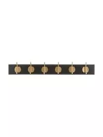 Nordal Garderobenleiste Edgy Aus Holz Mit 6 Haken