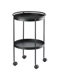 Zone Runder Metall-Servierwagen Rocks