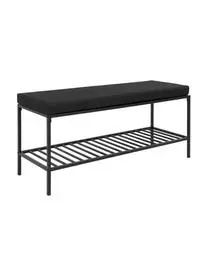 HOUSE NORDIC Metall-Sitzbank Noel Mit Polyester-Sitzkissen