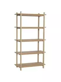 Hübsch Standregal Epoch Aus Eichenholz 3 Hübsch Standregal Epoch Aus Eichenholz