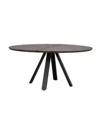 Rowico Runder Esstisch Carradale Aus Massivem Eichenholz, Ø 150 Cm