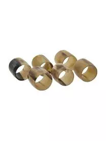 Broste Copenhagen Serviettenringe Jay, 6 Stück