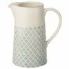 Bloomingville Handbemalter Wasserkrug Patrizia Mit Verspieltem Muster, 2 L 1 Bloomingville Handbemalter Wasserkrug Patrizia Mit Verspieltem Muster, 2 L -Broste Copenhagen Geschaft 1692143