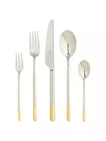 Villeroy & Boch Design-Besteck-Set Ella In Silber, 6 Personen (30-tlg.)