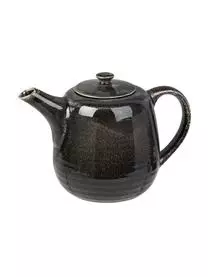 Broste Copenhagen Handgemachte Teekanne Nordic Coal, 1.3 L