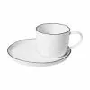 Broste Copenhagen Handgemachte Tasse Mit Untertasse Salt Aus Porzellan 1 Broste Copenhagen Handgemachte Tasse Mit Untertasse Salt Aus Porzellan -Broste Copenhagen Geschaft 1692214