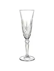 RCR Kristall-Sektgläser Melodia Mit Relief, 6 Stück