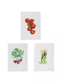 Cote Table Baumwoll-Geschirrtücher-Set Marchè, 3-tlg.