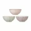 Bloomingville Schälchen Maya Mit Kleinem Muster, 3er-Set -Broste Copenhagen Geschaft 1692472