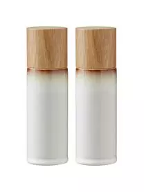 BITZ Salz- Und Pfeffermühle Bizz Mit Holzdeckel, 2er-Set