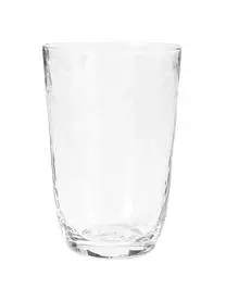 Broste Copenhagen Mundgeblasene Wassergläser Hammered Mit Unebener Oberfläche, 4 Stück