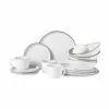 Broste Copenhagen Handgemachtes Frühstücks-Set Salt Aus Porzellan, 4 Personen (16-tlg.) -Broste Copenhagen Geschaft 1692508