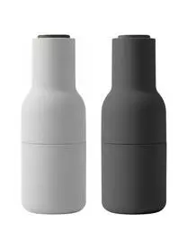 Menu Designer Salz- & Pfeffermühle Bottle Grinder Mit Walnussholzdeckel, 2er-Set