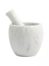 Nordal Marmor-Mörser Und Stößel-Set Mortar, 2-tlg.
