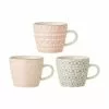 Bloomingville Tassen Cécile Mit Kleinem Muster, 3er-Set 1 Bloomingville Tassen Cécile Mit Kleinem Muster, 3er-Set -Broste Copenhagen Geschaft 1692757