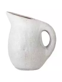 Bloomingville Großer Krug Taupe Mit Handgefertigter Sprenkelglasur, 3 L