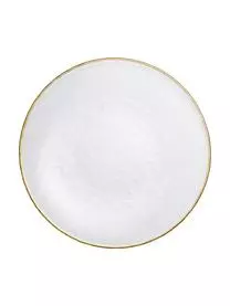 Cote Table Speiseteller Orphee Aus Glas, 2 Stück