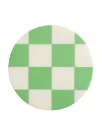 &k Amsterdam Untersetzer Check, 4 Stück