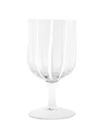 OYOY Living Design Mundgeblasene Rotweingläser Mizu, 2 Stück