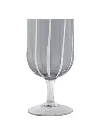 OYOY Living Design Mundgeblasene Rotweingläser Mizu, 2 Stück