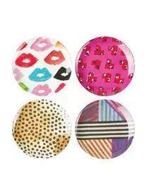 Donald Robertson X Westwing Collection Designer Frühstücksteller Carol Aus Porzellan, 4er-Set 3 Donald Robertson X Westwing Collection Designer Frühstücksteller Carol Aus Porzellan, 4er-Set