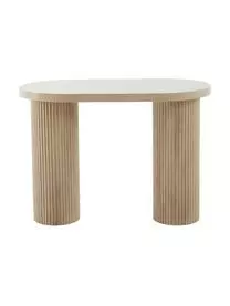 Jotex Holz-Schreibtisch Torello Mit Rillenrelief