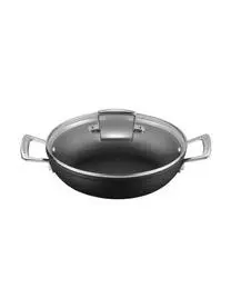Le Creuset Profipfanne James Mit Glasdeckel Und Antihaft-Beschichtung