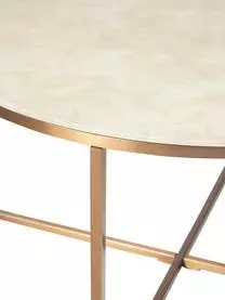 ICONS By Westwing Collection Runder Couchtisch Antigua Mit Glasplatte In Marmor-Optik Von Motsi Mabuse 9 ICONS By Westwing Collection Runder Couchtisch Antigua Mit Glasplatte In Marmor-Optik Von Motsi Mabuse – Bild 7