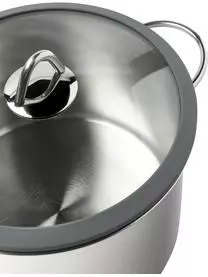 Inoxriv Edelstahl-Kochtöpfe Milano, 8er-Set 16 Inoxriv Edelstahl-Kochtöpfe Milano, 8er-Set – Bild 14