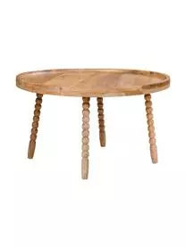 HOUSE NORDIC Runder Couchtisch Jammu Aus Mangoholz