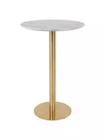HOUSE NORDIC Runder Stehtisch Bolzano In Marmor-Optik