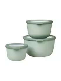 Mepal Runde Aufbewahrungsschüssel Cirqula, 3er-Set