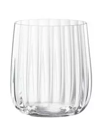 Spiegelau Kristall-Wassergläser Life Style, 4 Stück